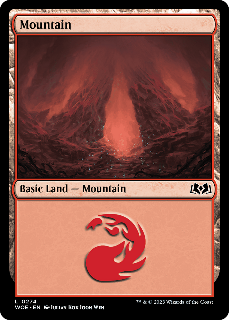 Mountain (0274) [Wilds of Eldraine] - The Mythic Store | 24h Order Processing