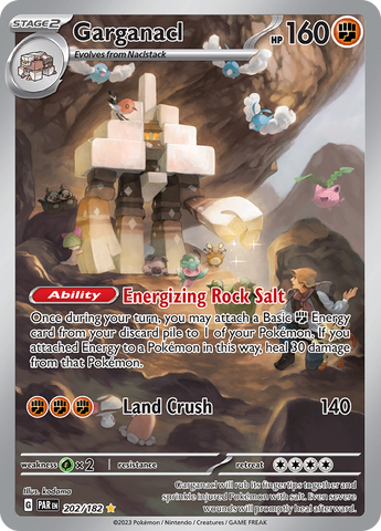Garganacl (202/182) [Scarlet & Violet: Paradox Rift] - The Mythic Store | 24h Order Processing