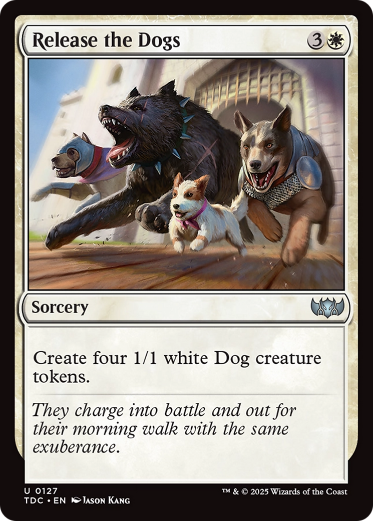 Release the Dogs [Tarkir: Dragonstorm Commander] - The Mythic Store | 24h Order Processing