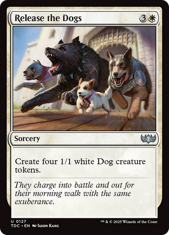 Release the Dogs [Tarkir: Dragonstorm Commander] - The Mythic Store | 24h Order Processing