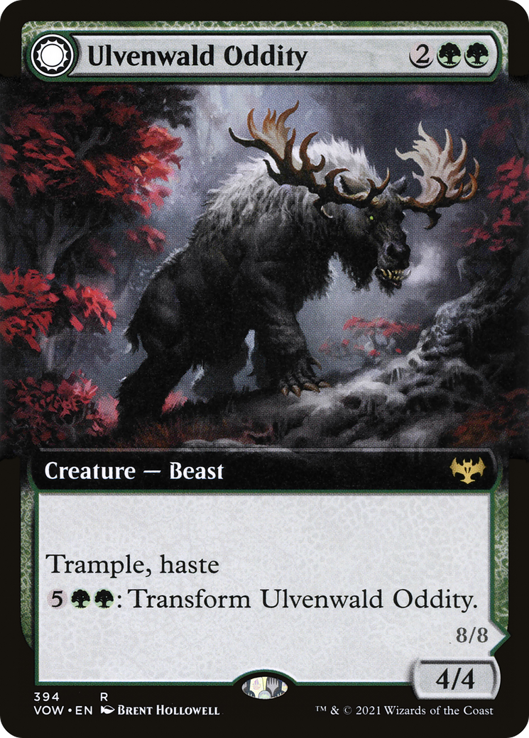 Ulvenwald Oddity // Ulvenwald Behemoth (Extended Art) [Innistrad: Crimson Vow] - The Mythic Store | 24h Order Processing