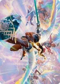Starnheim Unleashed Art Card (Gold-Stamped Signature) [Kaldheim Art Series] - The Mythic Store | 24h Order Processing