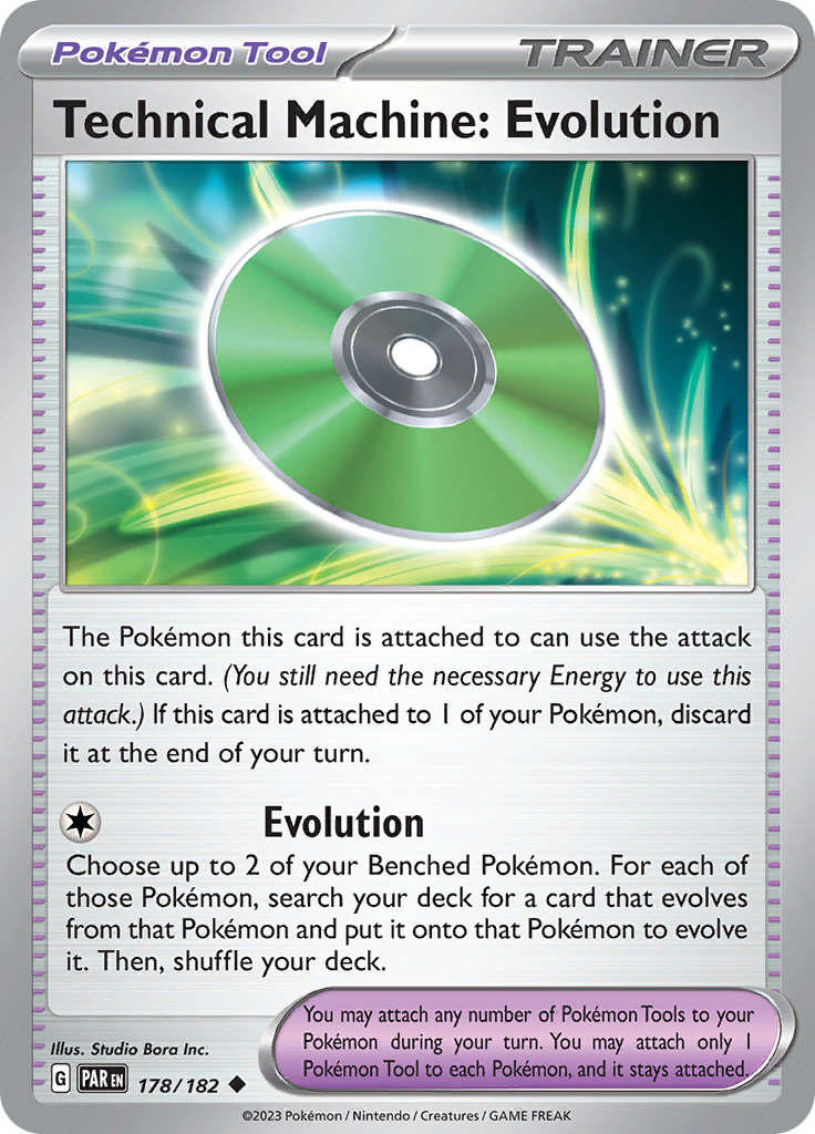 Technical Machine: Evolution (178/182) [Scarlet & Violet: Paradox Rift] - The Mythic Store | 24h Order Processing