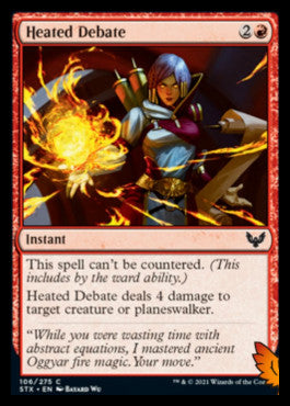 Heated Debate [Strixhaven: School of Mages] - The Mythic Store | 24h Order Processing