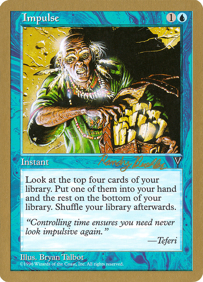 Impulse (Randy Buehler) [World Championship Decks 1998] - The Mythic Store | 24h Order Processing