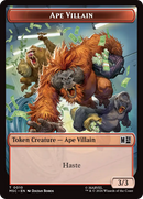 Shapeshifter // Ape Villain Double-Sided Token [Marvel Super Heroes Commander Tokens] - The Mythic Store | 24h Order Processing