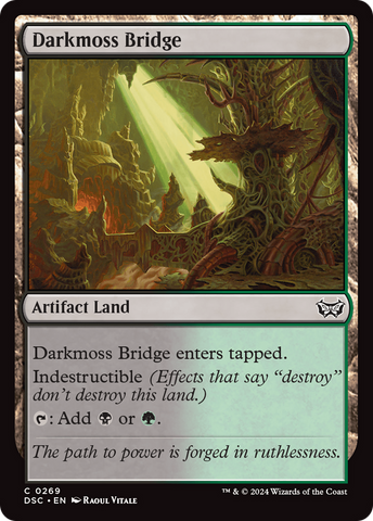 Darkmoss Bridge [Duskmourn: House of Horror Commander] - The Mythic Store | 24h Order Processing