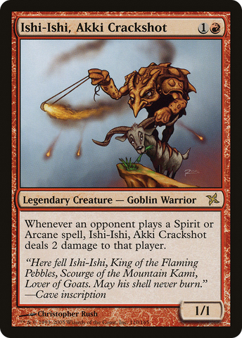 Ishi-Ishi, Akki Crackshot [Betrayers of Kamigawa] - The Mythic Store | 24h Order Processing
