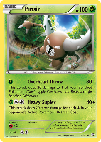 Pinsir (3/162) [XY: BREAKthrough] - The Mythic Store | 24h Order Processing
