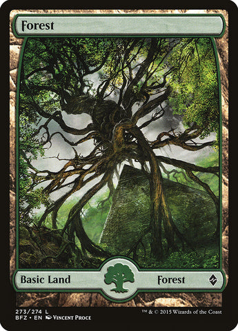 Forest (273) (Full Art) [Battle for Zendikar] - The Mythic Store | 24h Order Processing