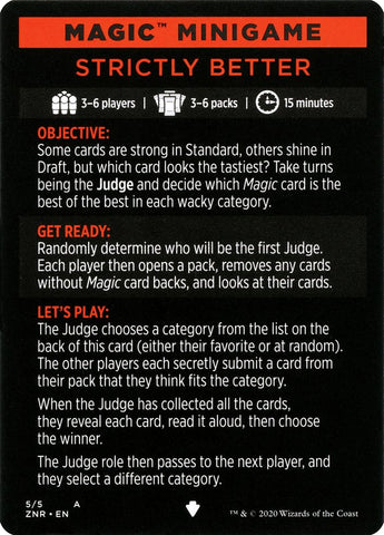 Strictly Better (Magic Minigame) [Zendikar Rising Minigame] - The Mythic Store | 24h Order Processing
