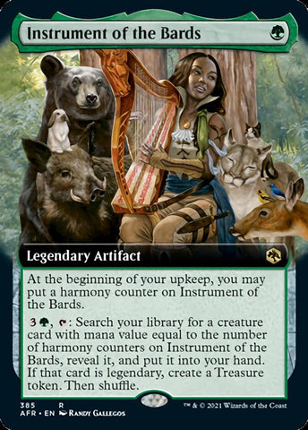 Instrument of the Bards (Extended Art) [Dungeons & Dragons: Adventures in the Forgotten Realms] - The Mythic Store | 24h Order Processing