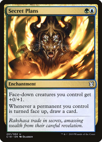 Secret Plans [Commander 2019] - The Mythic Store | 24h Order Processing