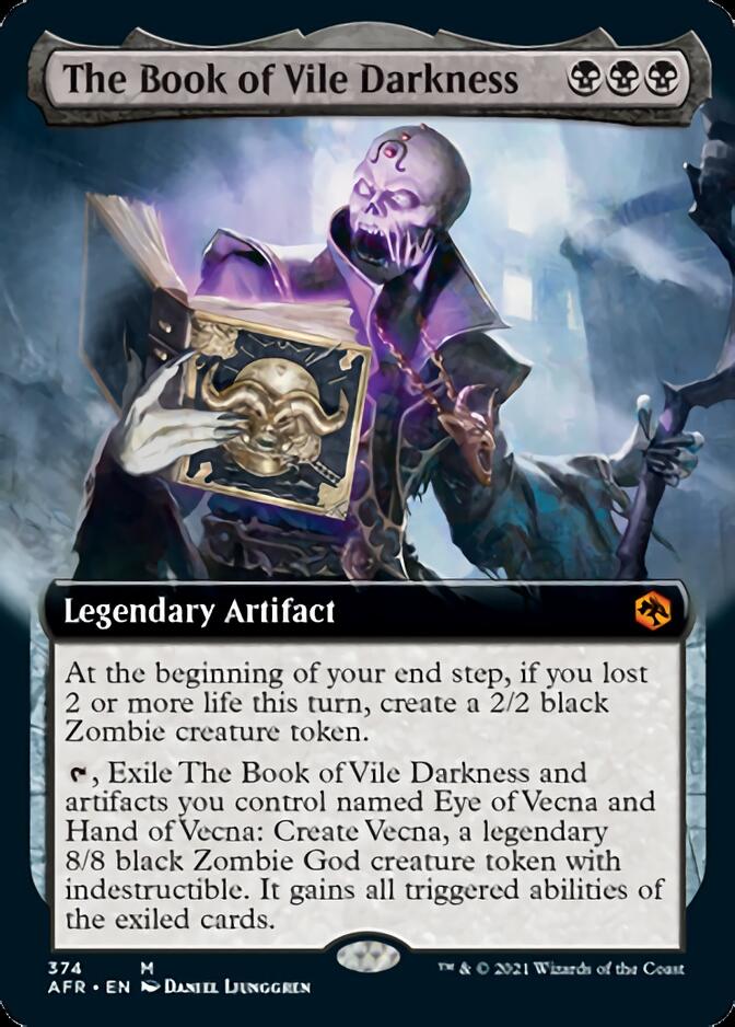 The Book of Vile Darkness (Extended Art) [Dungeons & Dragons: Adventures in the Forgotten Realms] - The Mythic Store | 24h Order Processing