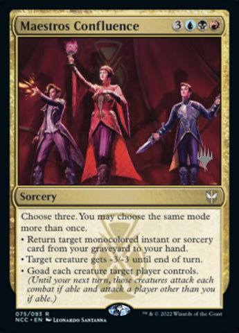 Maestros Confluence (Promo Pack) [Streets of New Capenna Commander Promos] - The Mythic Store | 24h Order Processing
