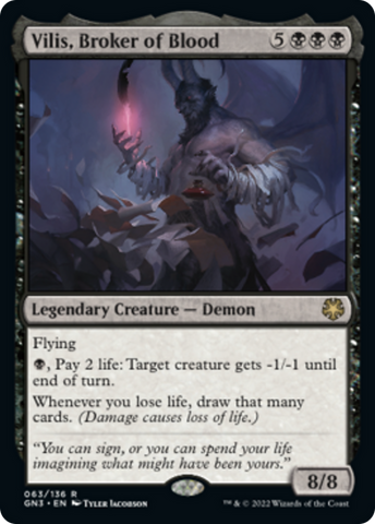 Vilis, Broker of Blood [Game Night: Free-for-All] - The Mythic Store | 24h Order Processing