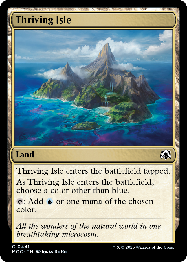 Thriving Isle [March of the Machine Commander] - The Mythic Store | 24h Order Processing