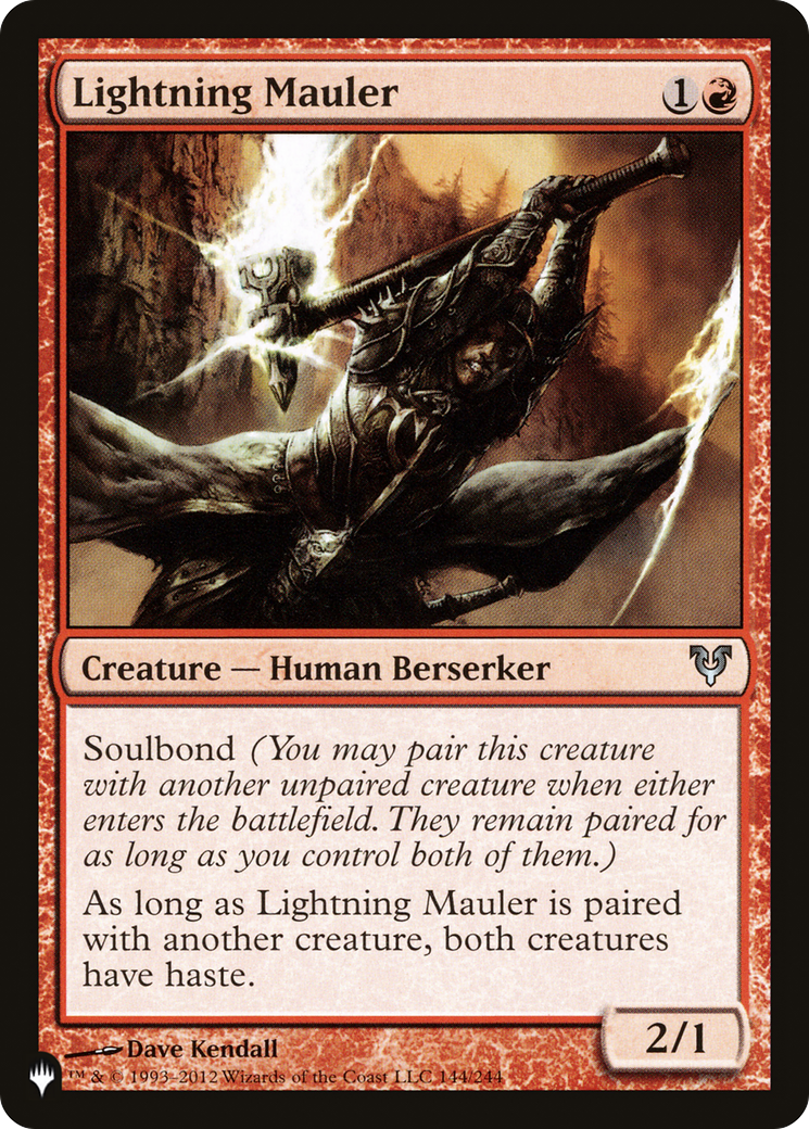 Lightning Mauler [The List] - The Mythic Store | 24h Order Processing