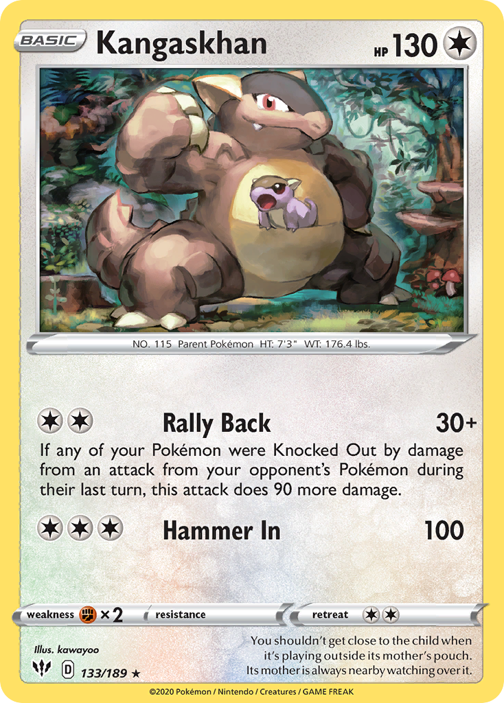 Kangaskhan (133/189) [Sword & Shield: Darkness Ablaze] - The Mythic Store | 24h Order Processing