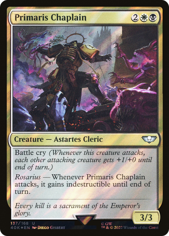 Primaris Chaplain (Surge Foil) [Warhammer 40,000] - The Mythic Store | 24h Order Processing