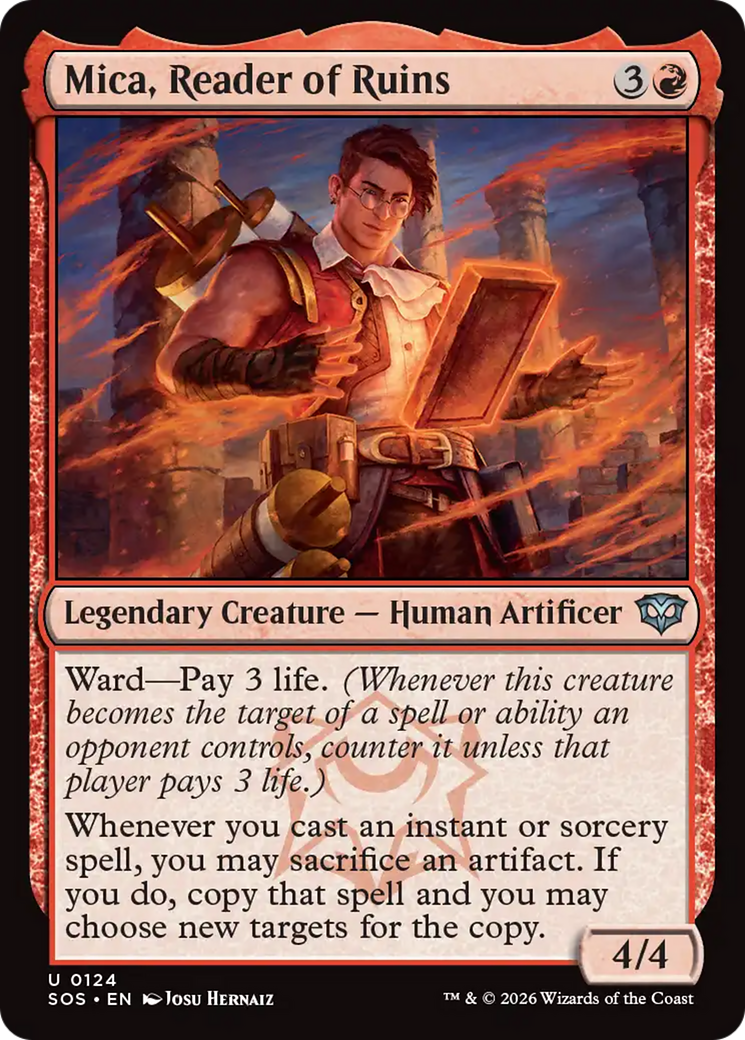 Mica, Reader of Ruins [Secrets of Strixhaven] - The Mythic Store | 24h Order Processing