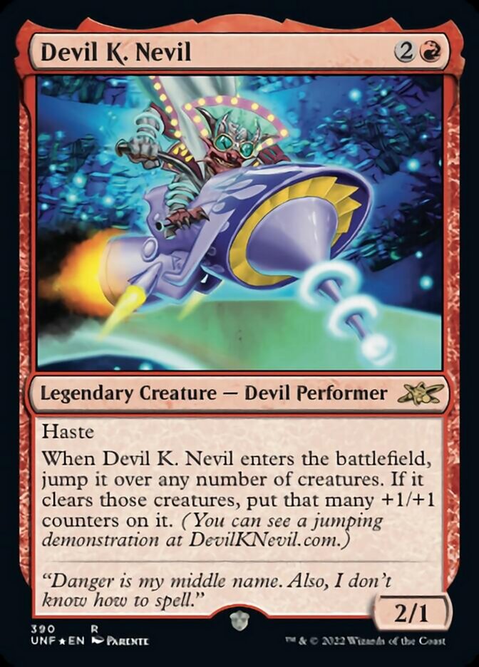 Devil K. Nevil (Galaxy Foil) [Unfinity] - The Mythic Store | 24h Order Processing