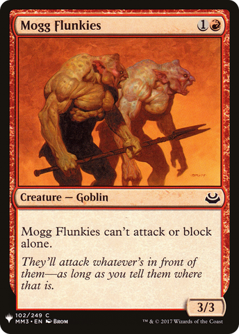 Mogg Flunkies [Mystery Booster] - The Mythic Store | 24h Order Processing