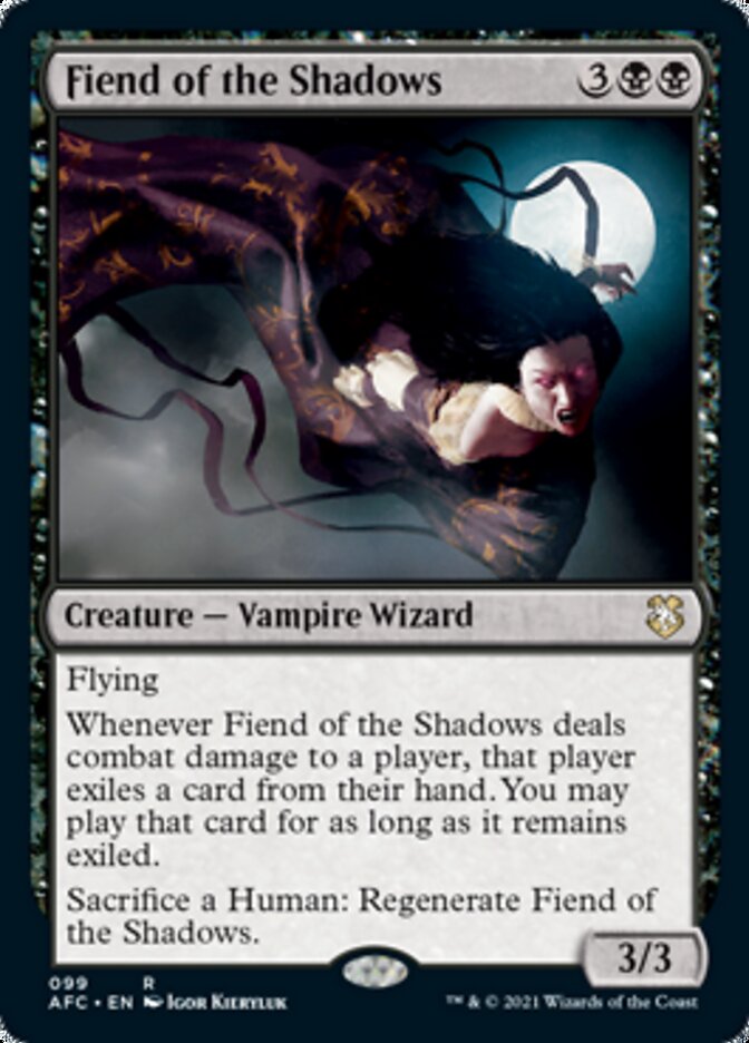 Fiend of the Shadows [Dungeons & Dragons: Adventures in the Forgotten Realms Commander] - The Mythic Store | 24h Order Processing