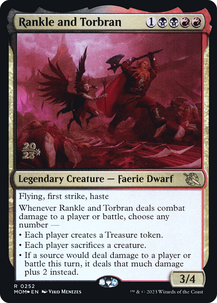 Rankle and Torbran [March of the Machine Prerelease Promos] - The Mythic Store | 24h Order Processing