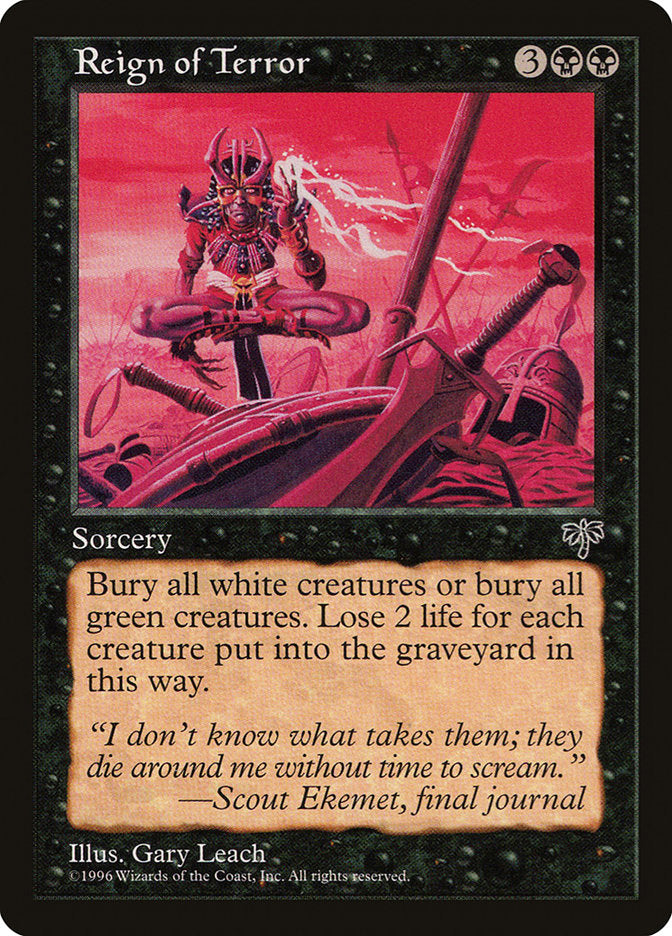 Reign of Terror [Mirage] - The Mythic Store | 24h Order Processing