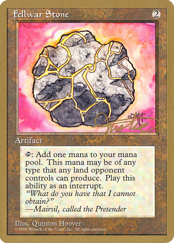 Fellwar Stone (Mark Justice) [Pro Tour Collector Set] - The Mythic Store | 24h Order Processing