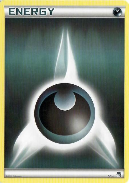 Darkness Energy (6/30) [Black & White: Trainer Kit - Zoroark] - The Mythic Store | 24h Order Processing