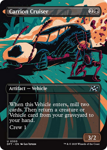 Carrion Cruiser (Borderless) [Aetherdrift] - The Mythic Store | 24h Order Processing