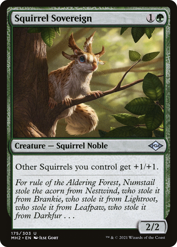 Squirrel Sovereign [Modern Horizons 2] - The Mythic Store | 24h Order Processing