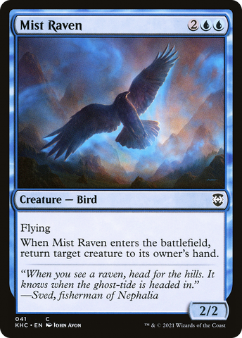 Mist Raven [Kaldheim Commander] - The Mythic Store | 24h Order Processing
