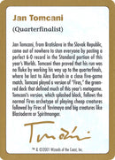 Jan Tomcani Bio [World Championship Decks 2001] - The Mythic Store | 24h Order Processing