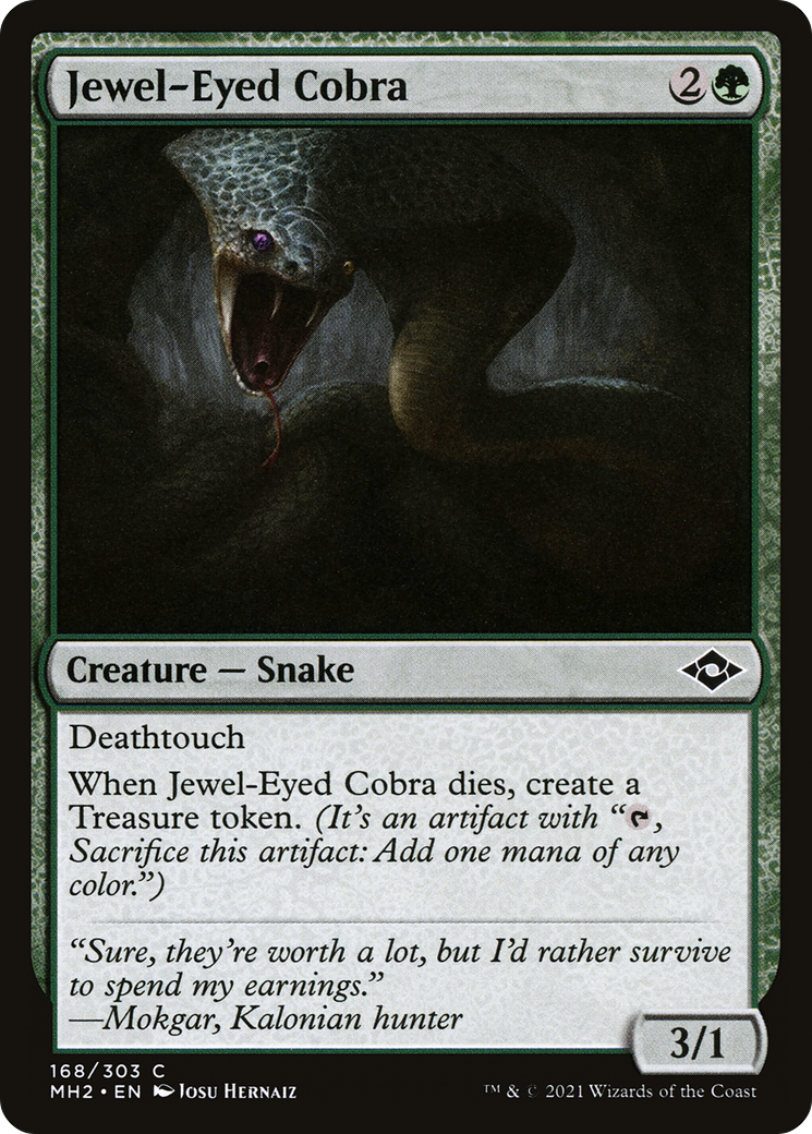 Jewel-Eyed Cobra [Modern Horizons 2] - The Mythic Store | 24h Order Processing