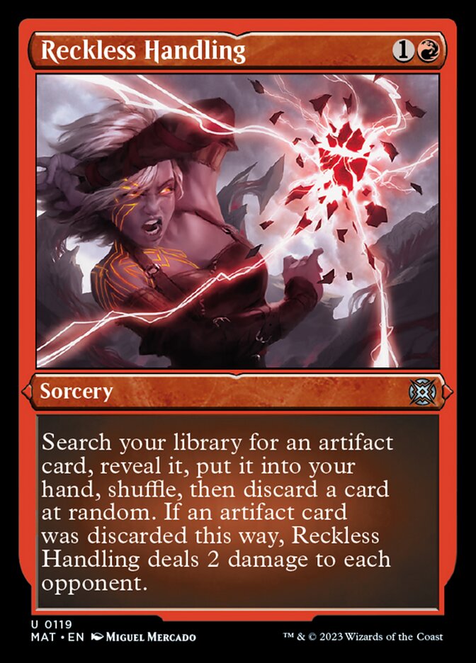 Reckless Handling (Foil Etched) [March of the Machine: The Aftermath] - The Mythic Store | 24h Order Processing