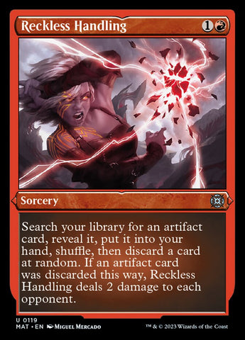 Reckless Handling (Foil Etched) [March of the Machine: The Aftermath] - The Mythic Store | 24h Order Processing