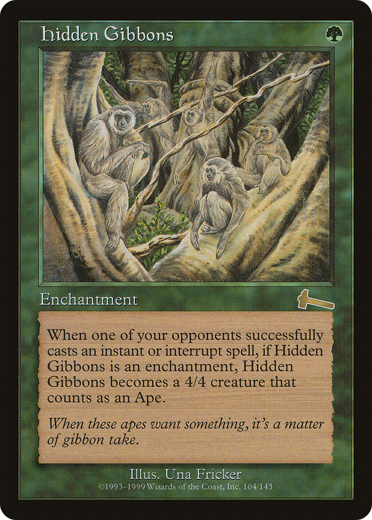 Hidden Gibbons [Urza's Legacy] - The Mythic Store | 24h Order Processing