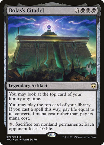 Bolas's Citadel (Promo Pack) [War of the Spark Promos] - The Mythic Store | 24h Order Processing