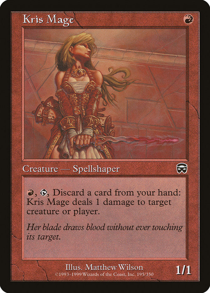 Kris Mage [Mercadian Masques] - The Mythic Store | 24h Order Processing