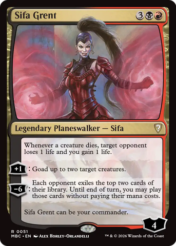 Sifa Grent [Mystery Booster: Commander Edition] - The Mythic Store | 24h Order Processing