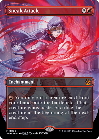 Sneak Attack (Anime Borderless) [Wilds of Eldraine: Enchanting Tales] - The Mythic Store | 24h Order Processing
