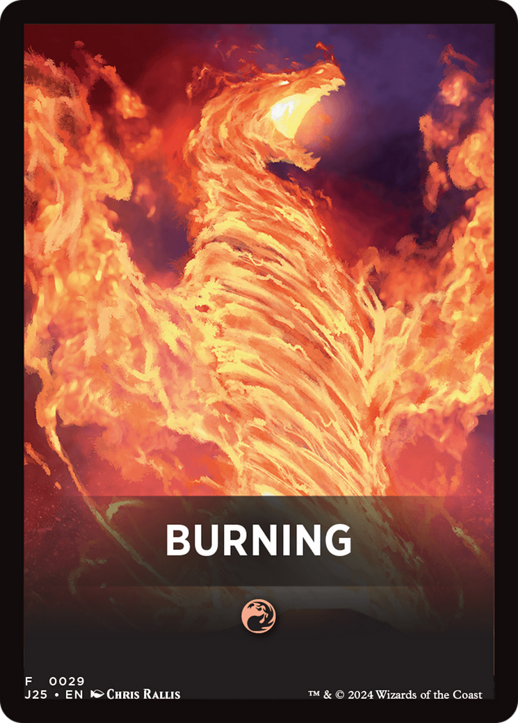 Burning Theme Card [Foundations Jumpstart Front Cards] - The Mythic Store | 24h Order Processing