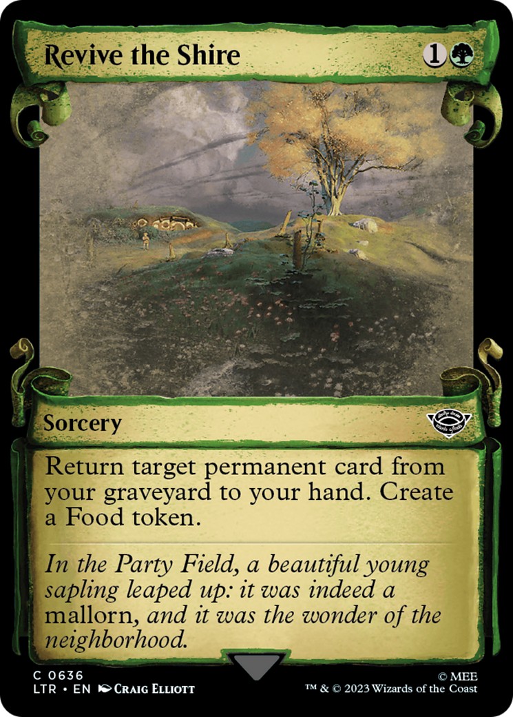 Revive the Shire [The Lord of the Rings: Tales of Middle-Earth Showcase Scrolls] - The Mythic Store | 24h Order Processing