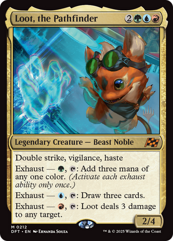 Loot, the Pathfinder (Promo Pack) [Aetherdrift Promos] - The Mythic Store | 24h Order Processing