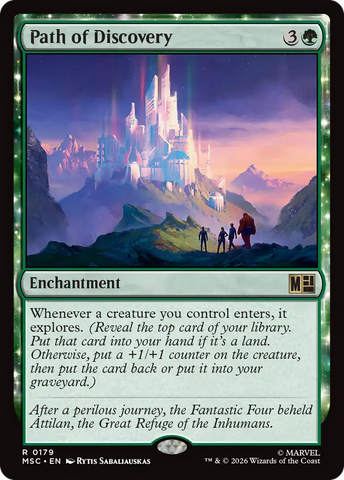 Path of Discovery (Surge Foil) [Marvel Super Heroes Commander] - The Mythic Store | 24h Order Processing