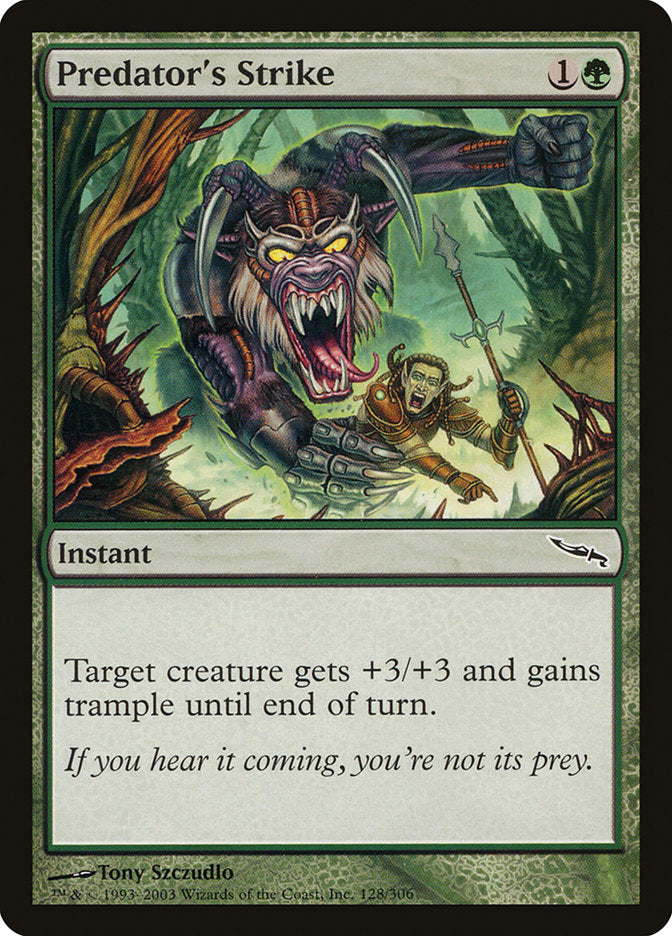 Predator's Strike [Mirrodin] - The Mythic Store | 24h Order Processing