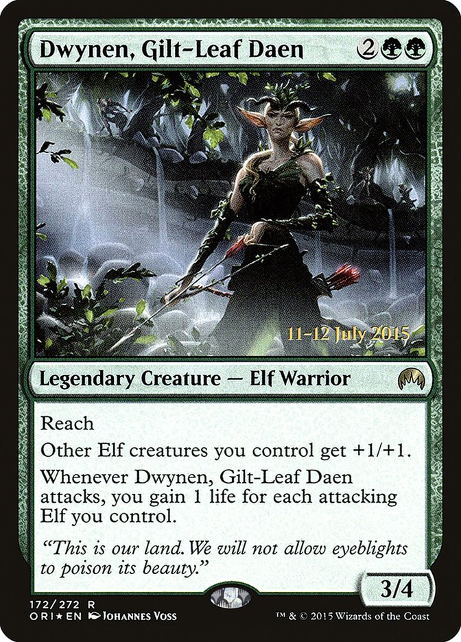 Dwynen, Gilt-Leaf Daen [Magic Origins Prerelease Promos] - The Mythic Store | 24h Order Processing